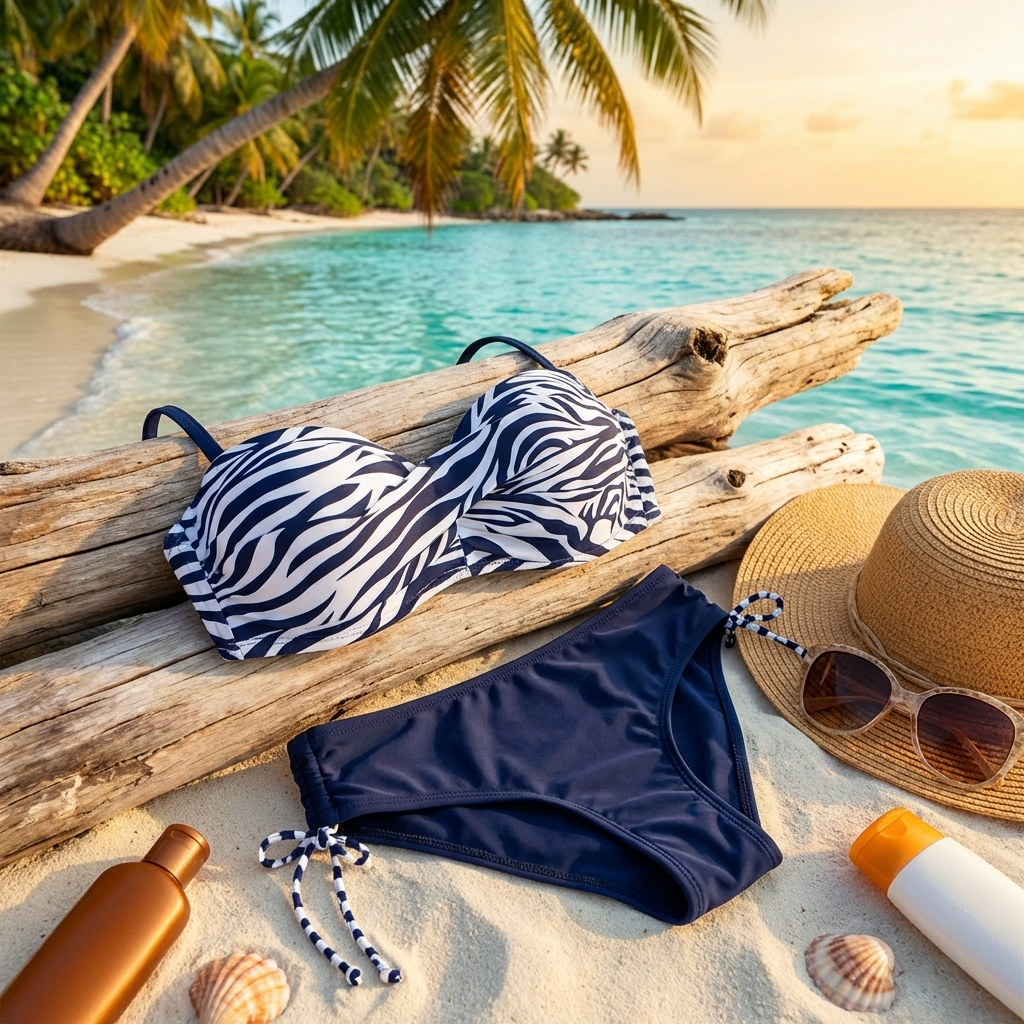 Бански костюм - твърда чашка