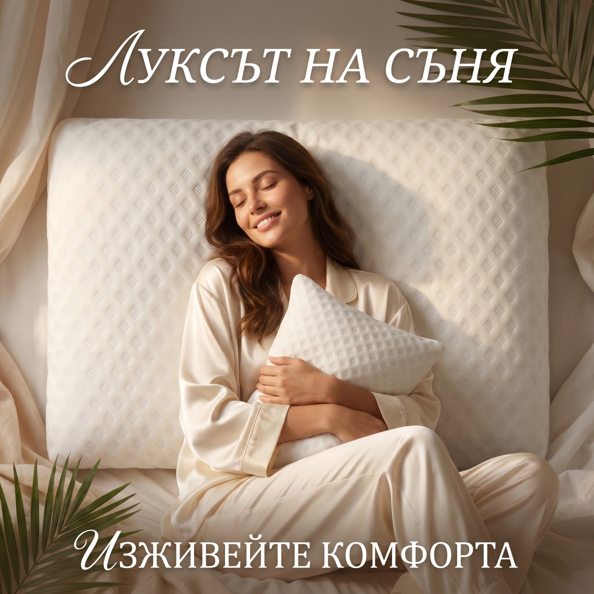 Премиум Възглавница - Бяла