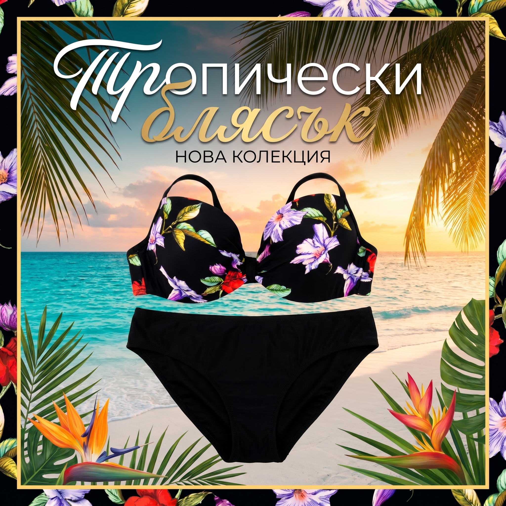 Дамски бански - големи размери