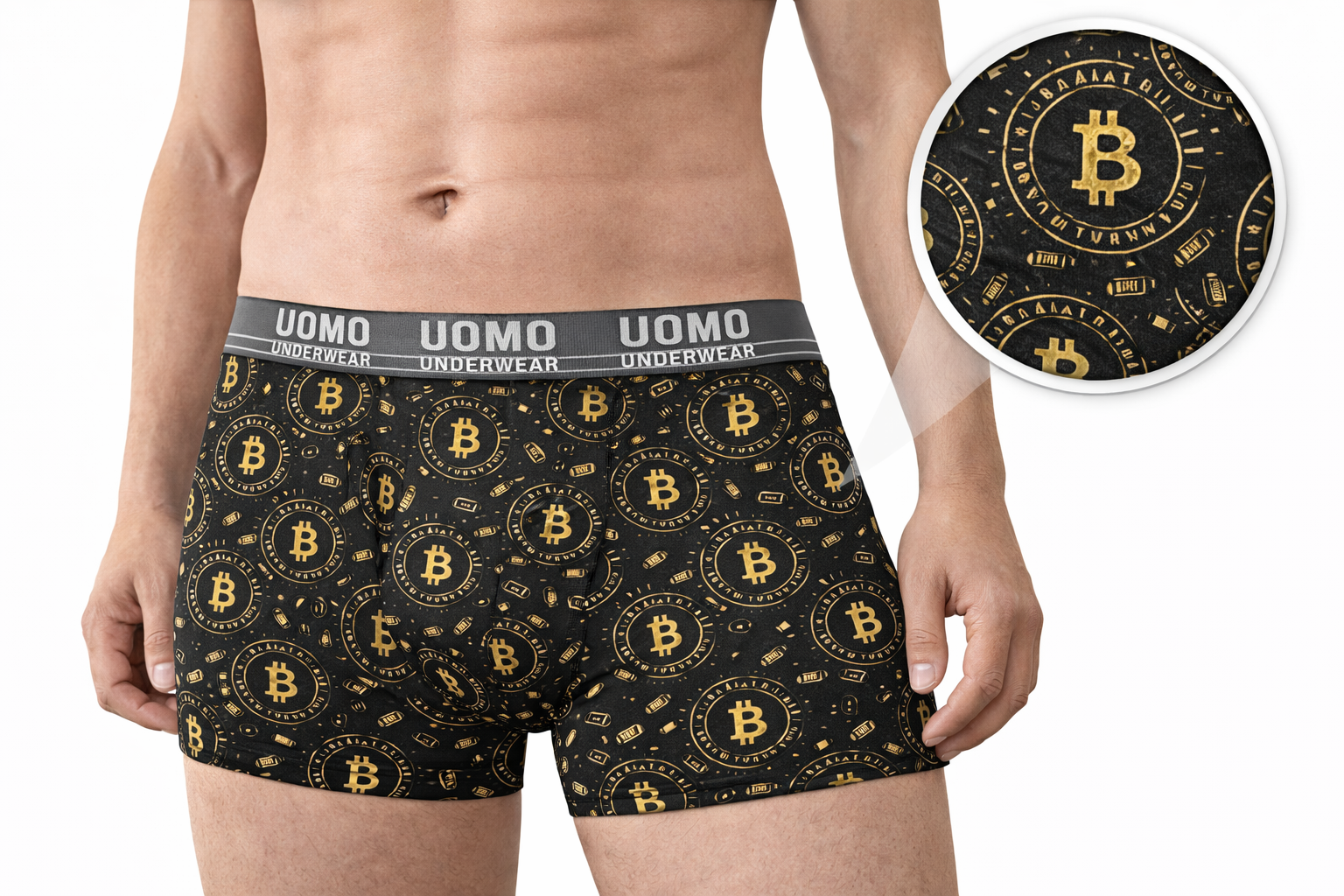 Боксерки UOMO BITCOIN
