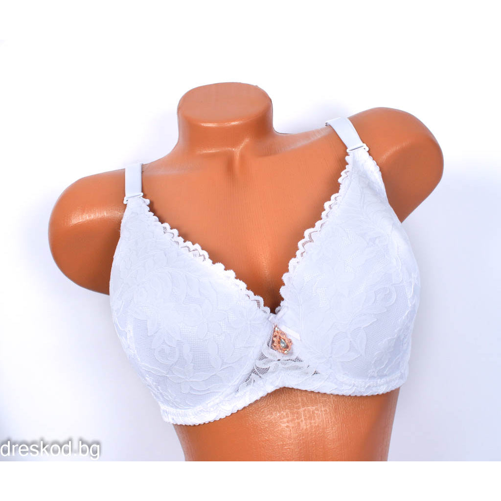 Сутиен с дантела /чашка E/