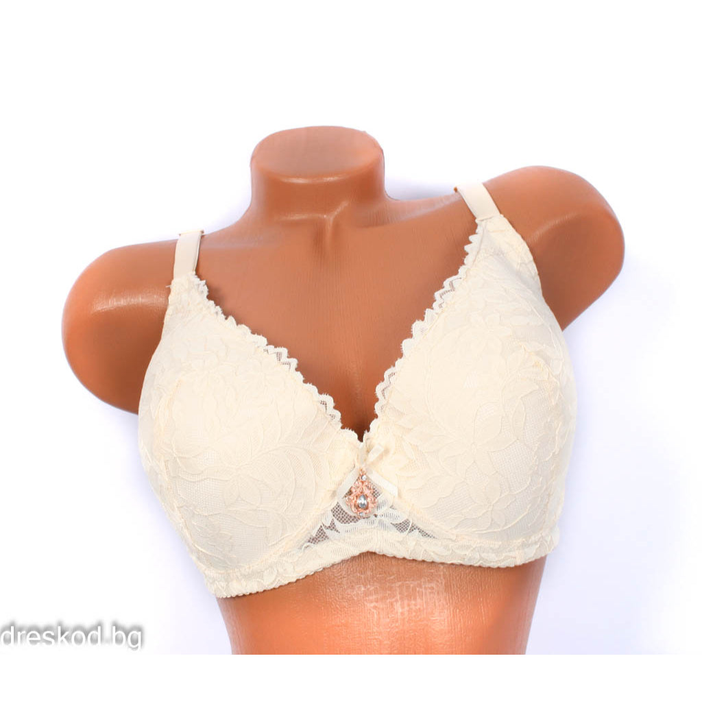 Сутиен с дантела /чашка E/