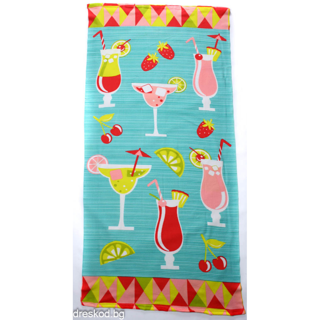 Плажна кърпа Коктейл