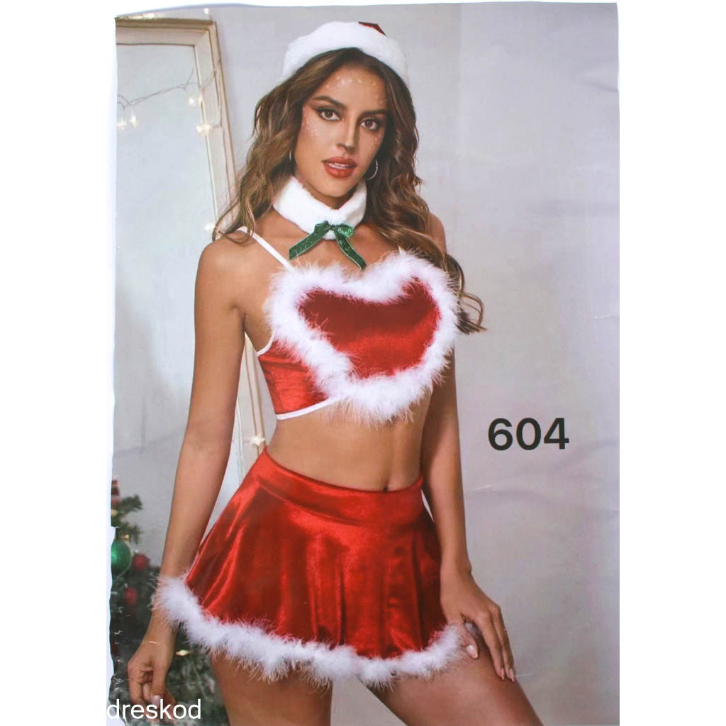 Коледен секси комплект