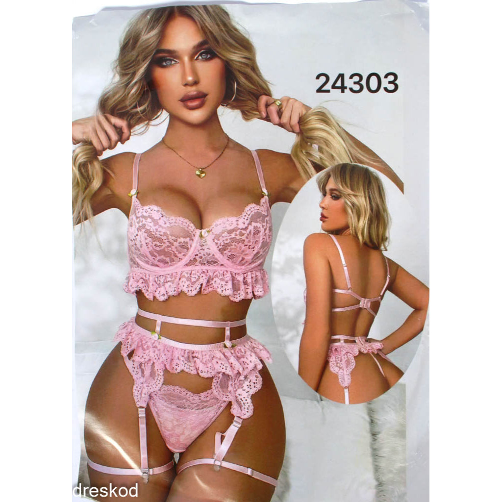 Ластичен еротичен комплект