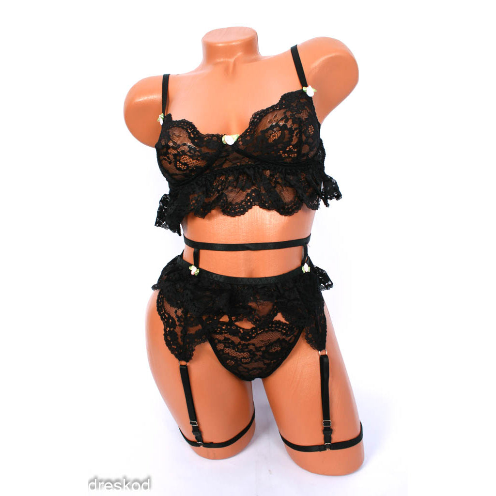 Ластичен еротичен комплект