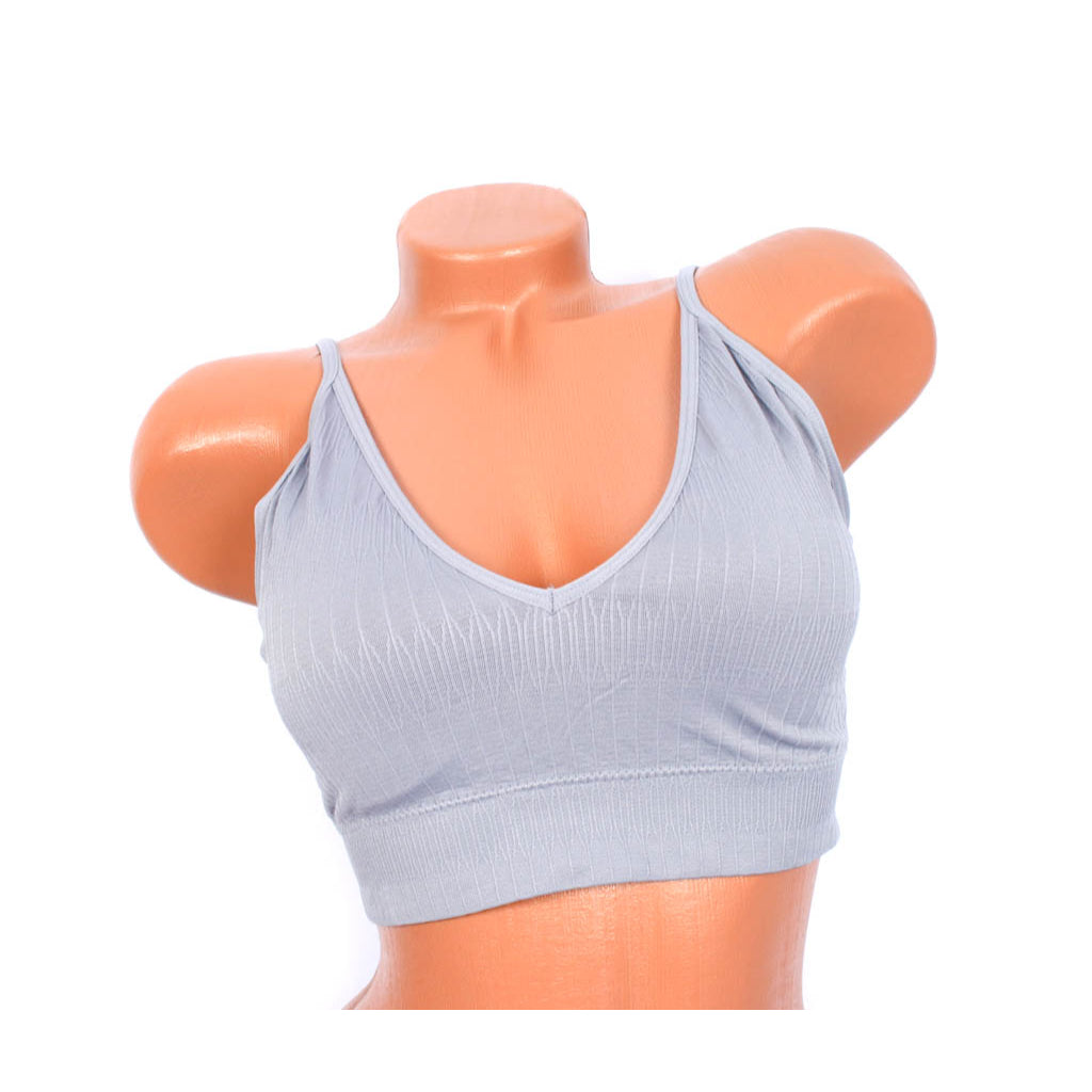 Бюстие с тънки презрамки