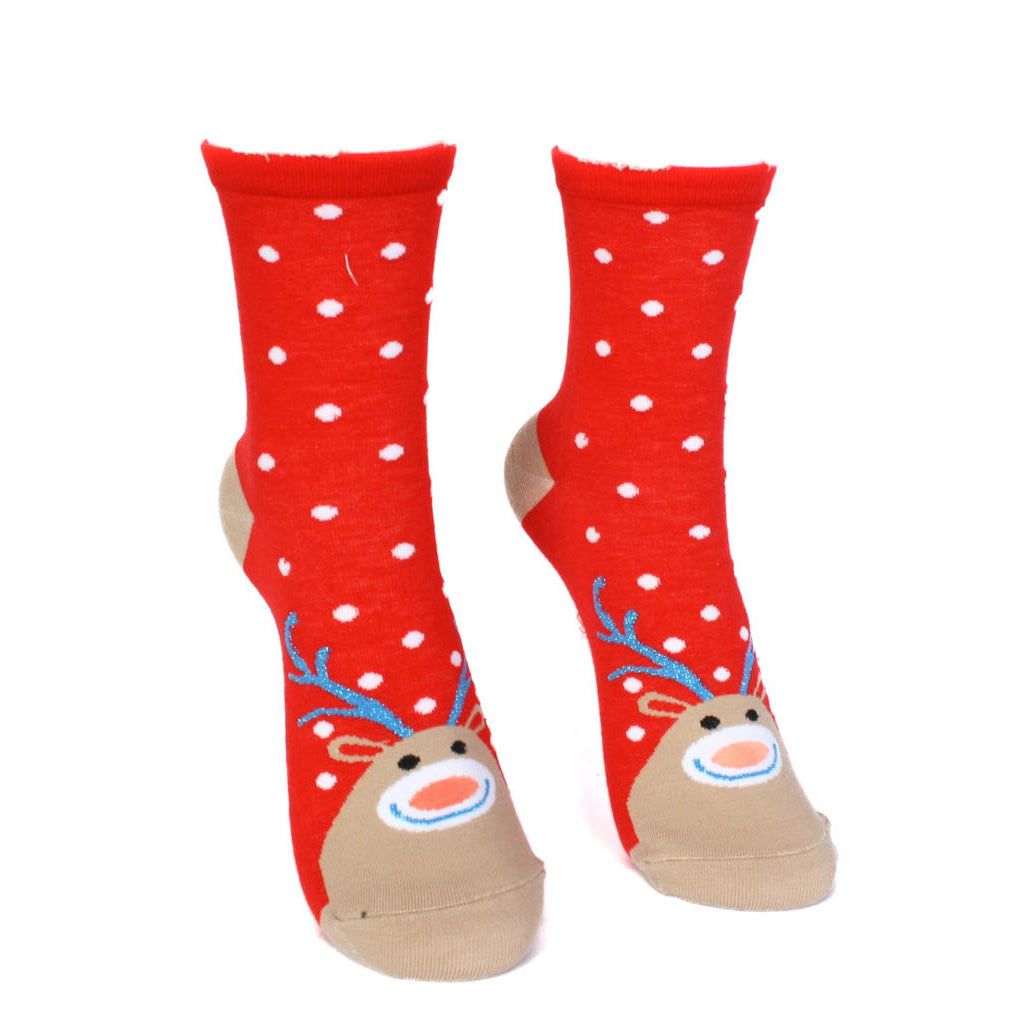 Дамски коледни чорапи