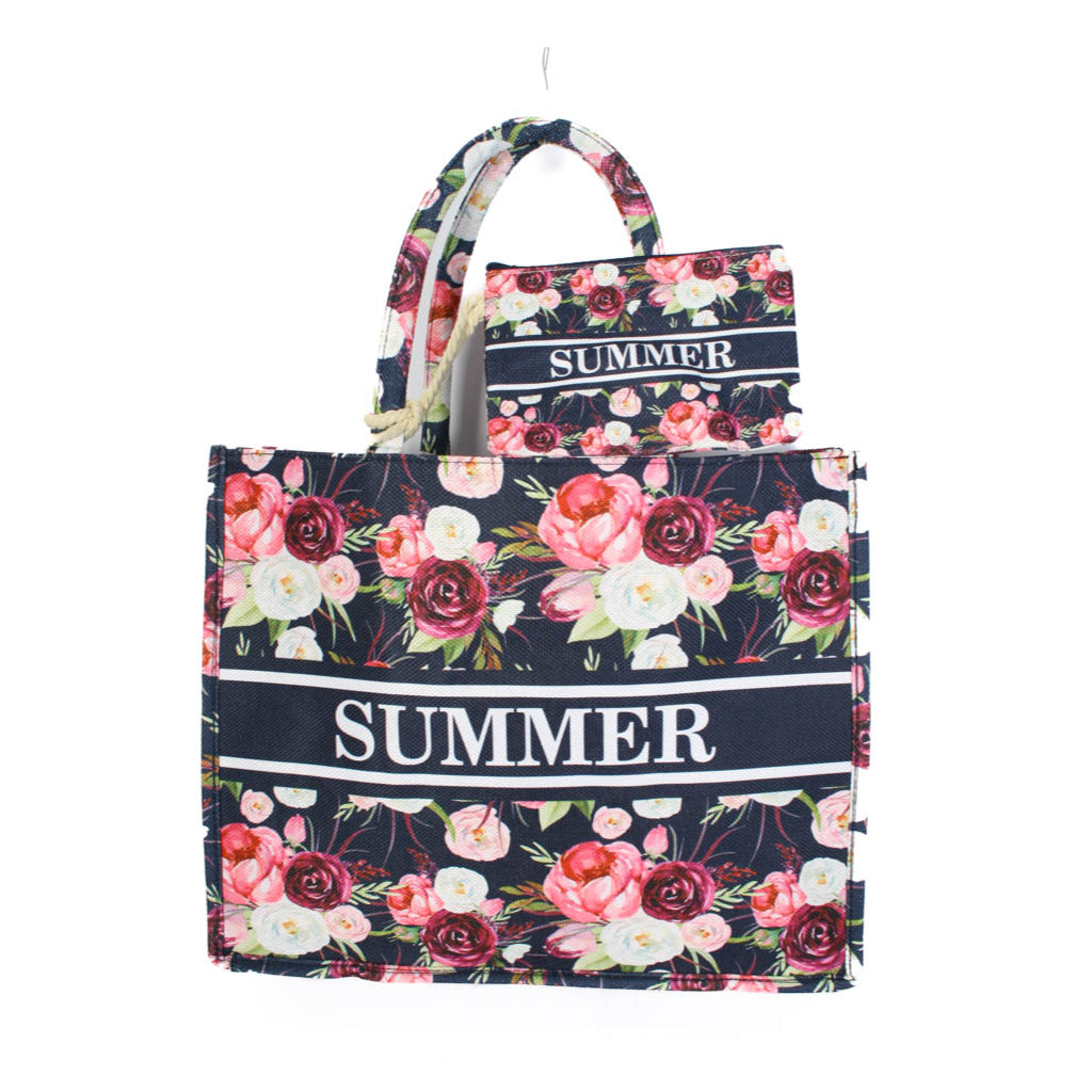 Плажна чанта с потрмоне