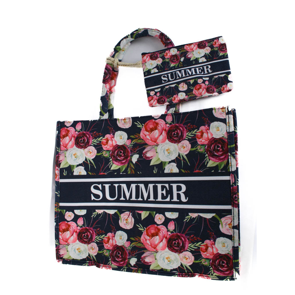 Плажна чанта с потрмоне