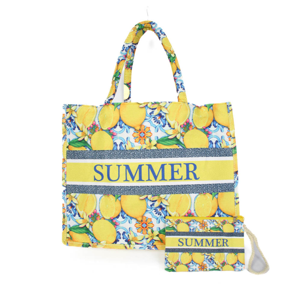 Плажна чанта с потрмоне