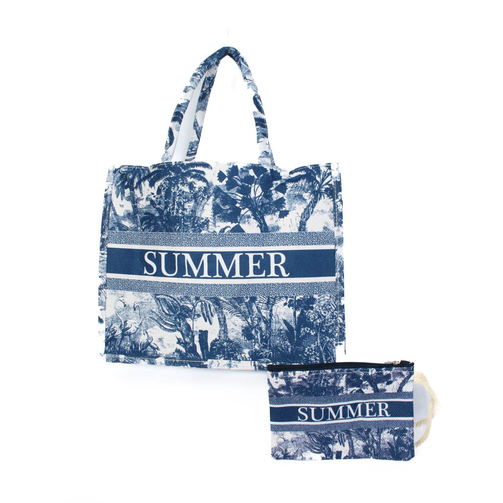 Плажна чанта с потрмоне