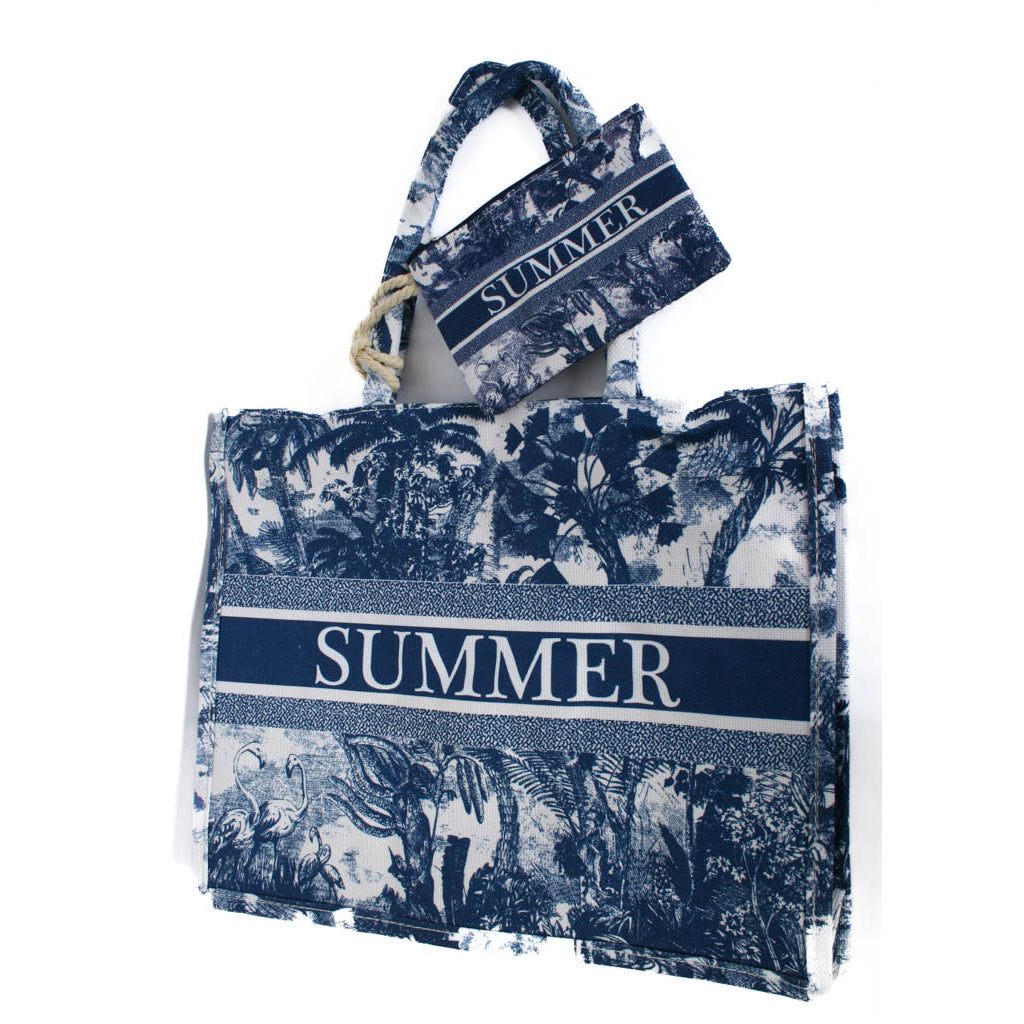 Плажна чанта с потрмоне