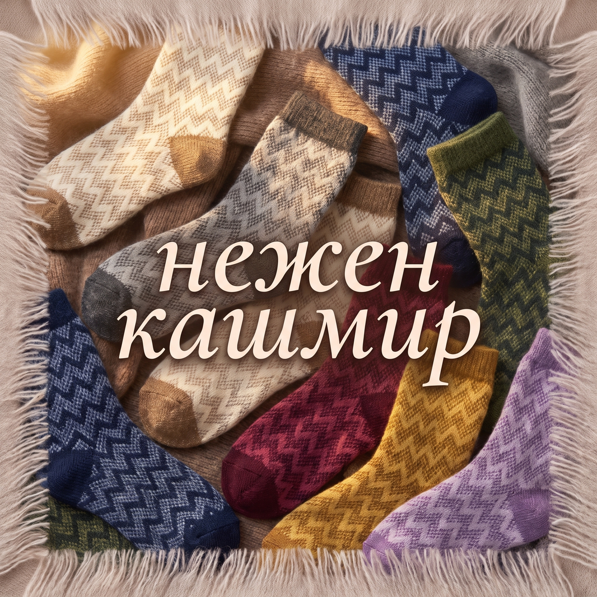Дамски чорапи норка кашмир — топли, елегантни