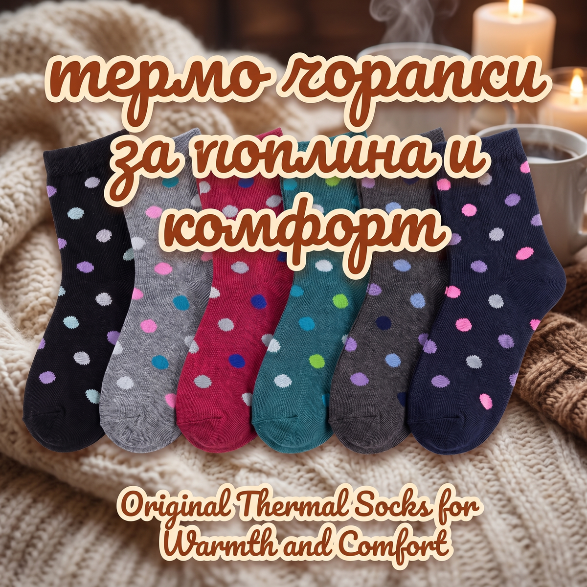 Дамски термо чорапи