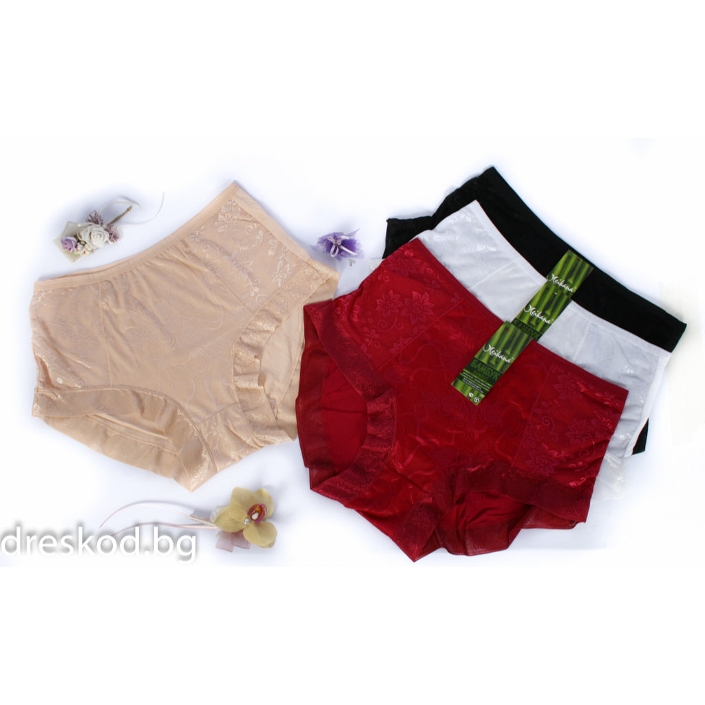 Бамбукови бикини - висока талия