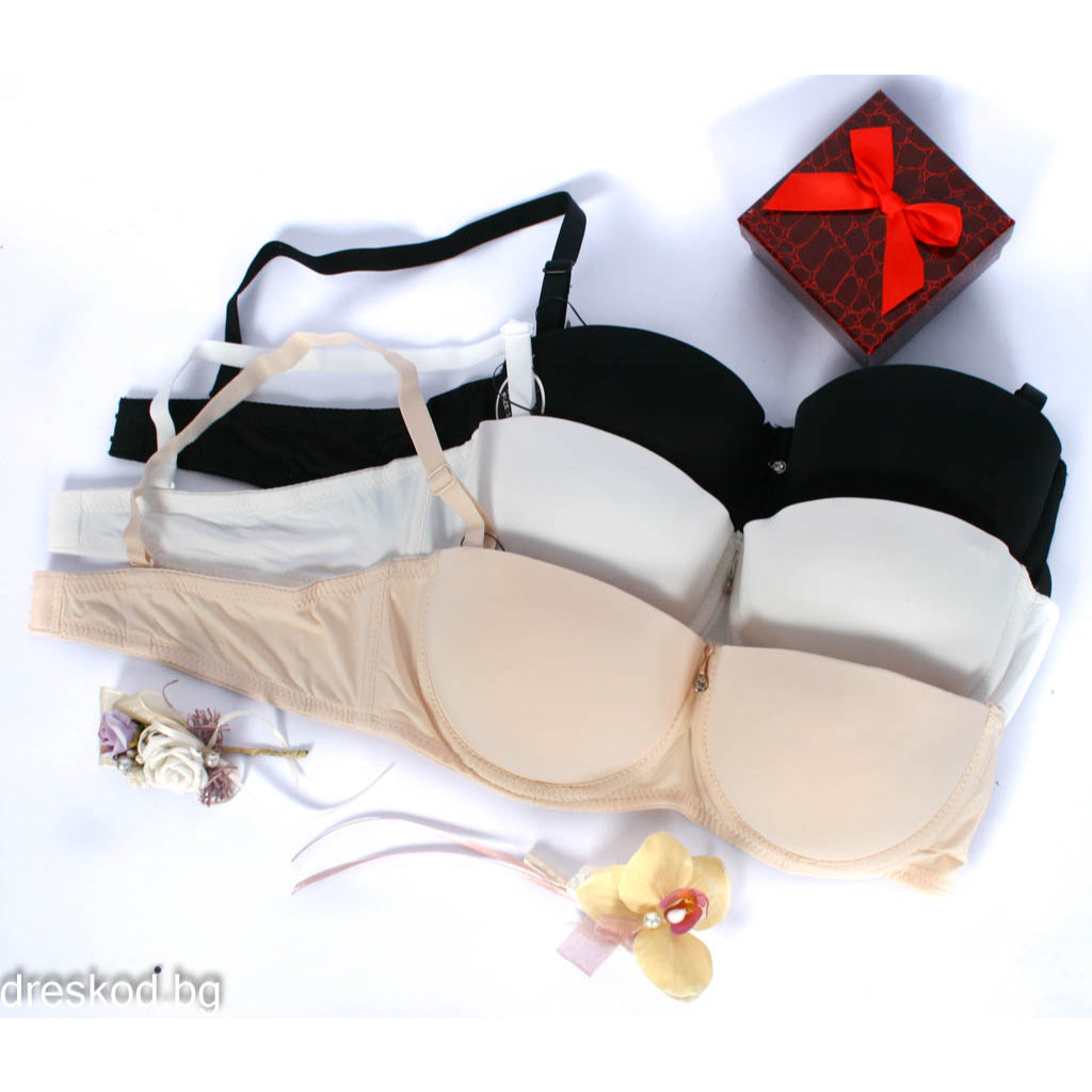 Сутиен с повдигащи подплънки /чашка B/