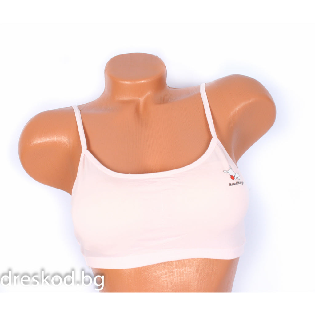 Детско бюстие с тънки презрамки