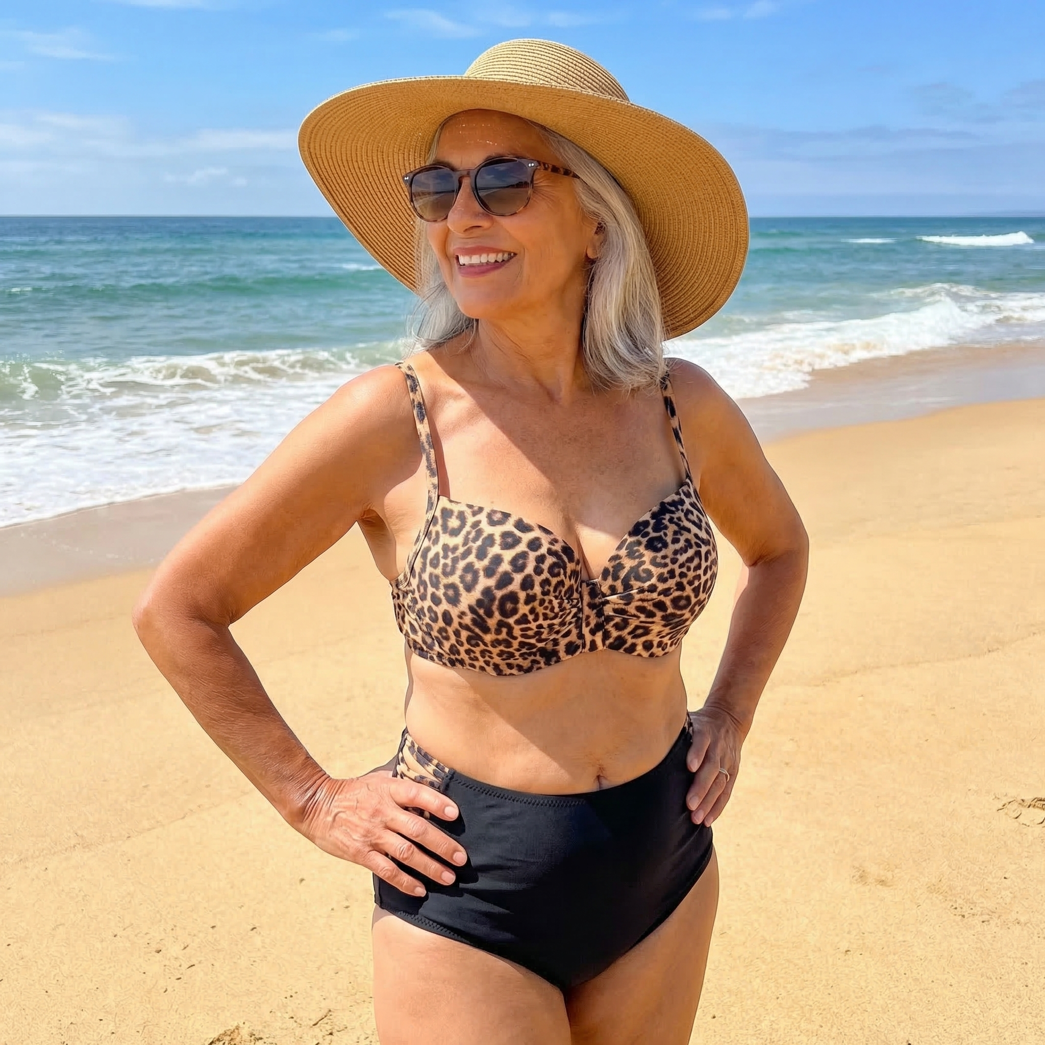 Дамски бански половинки