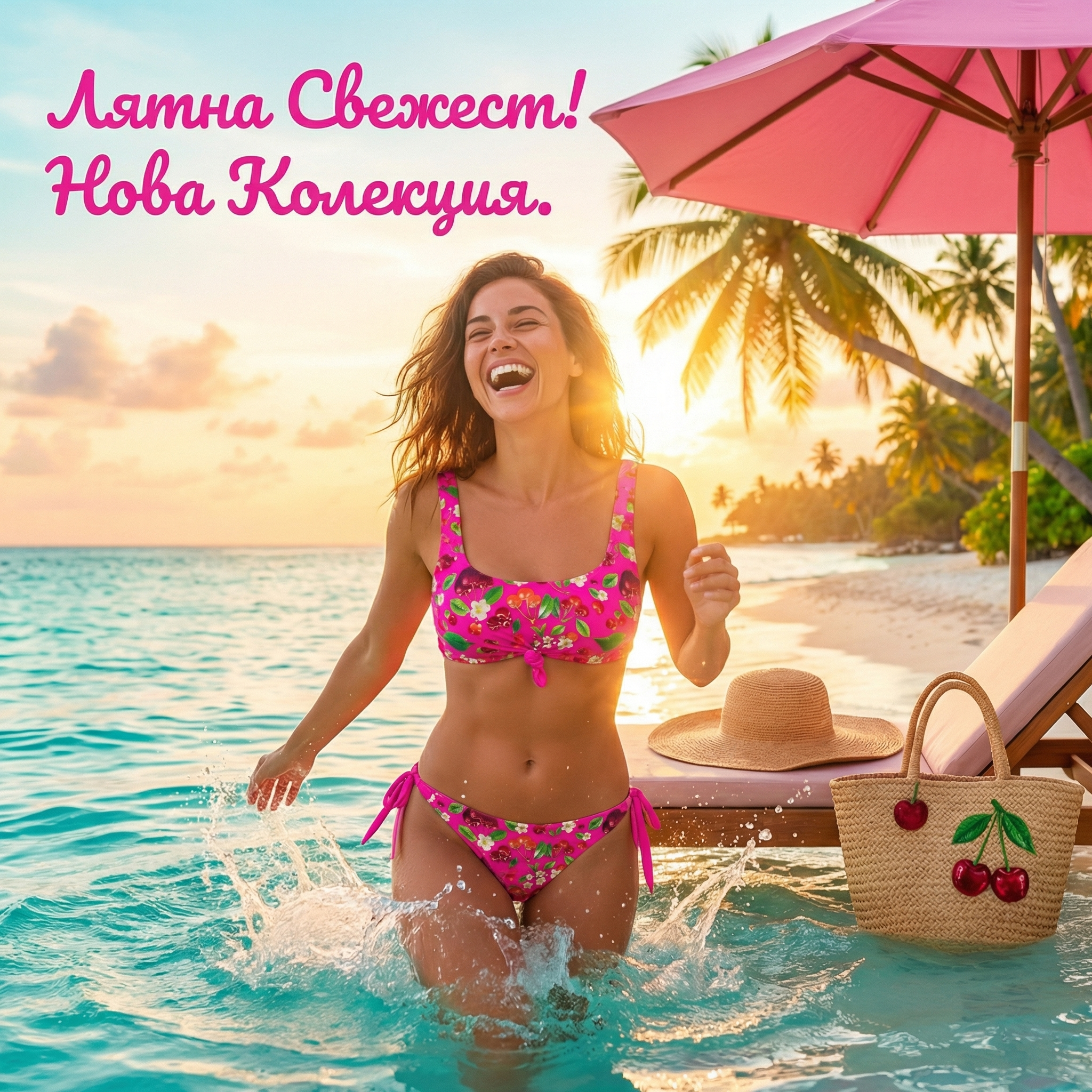 Дамски бански половинки