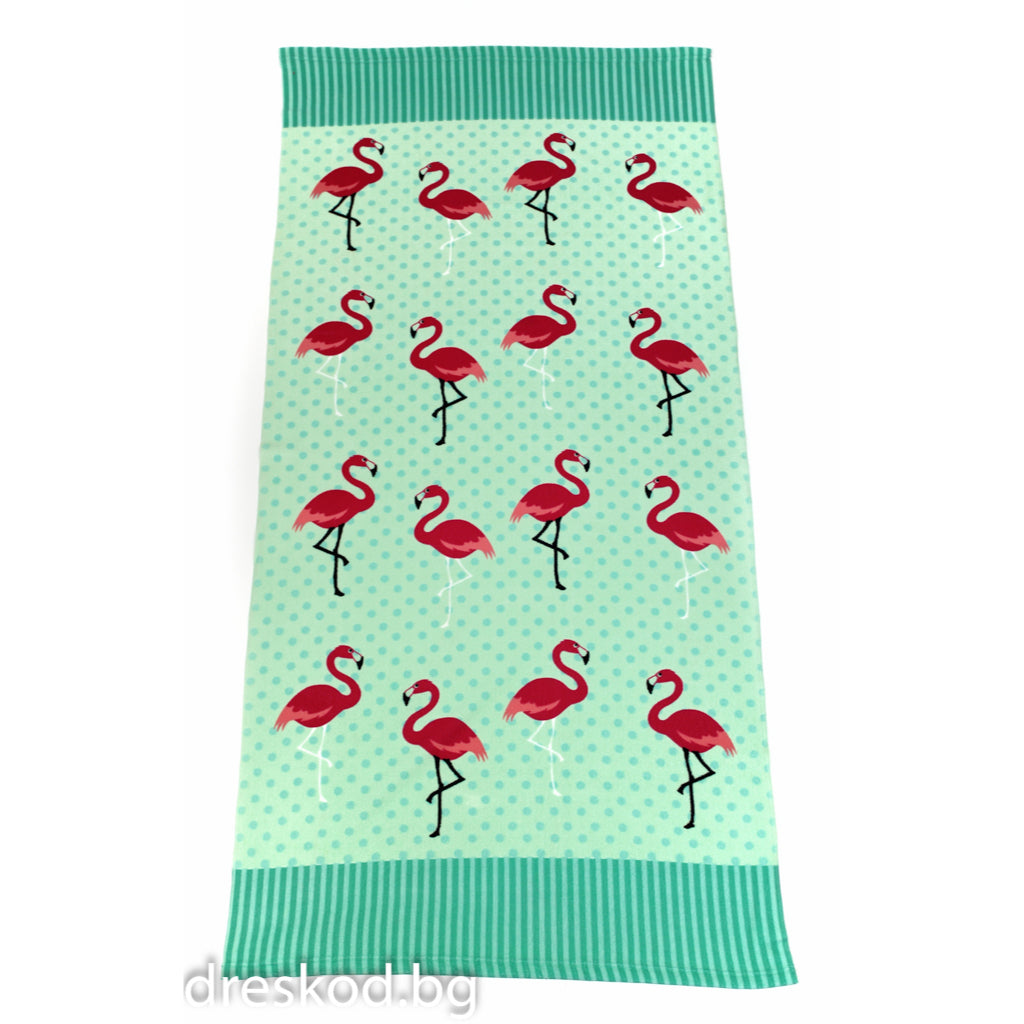 Кърпа за плаж Flamingo